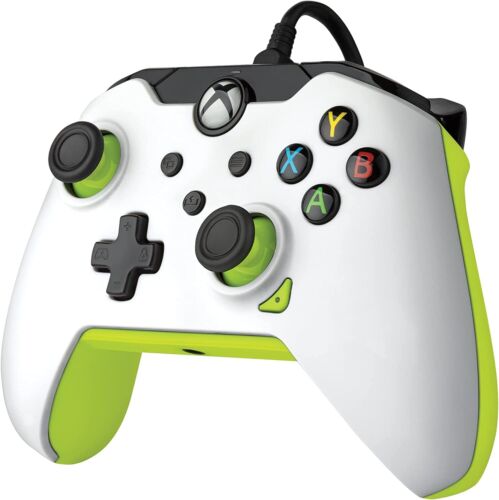 Controller Xbox PDP Wired White Electric Yellow - Albagame