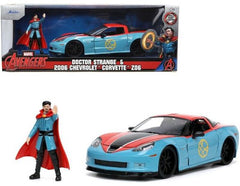 Vehicle Jada Chevrolet Corvette Z06 2006 With Doctor Strange 1:24 - Albagame