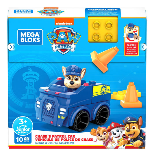 Set Mega Bloks Paw Patrol Chase's Patrol Car - Albagame