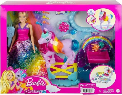 Set Barbie Rainbow Potty Unicorn - Albagame