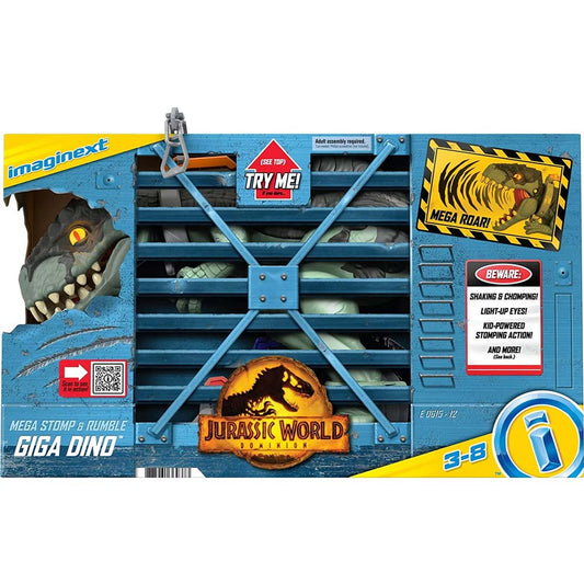 Fisher Price Imaginext Jurassic World Dominion Mega Stomp & Rumble Giga Dino - Albagame