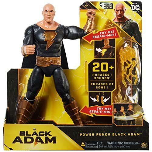 Figure DC Comics Power Punch Black Adam 30cm - Albagame