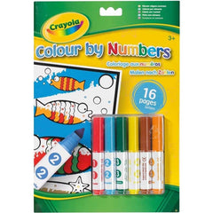 Markers Crayola Colour By Numbers - Albagame