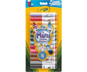 Mini Markers Crayola 14 Pip Squeaks - Albagame