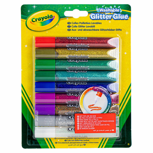 Gel Pens Crayola 9 Washable Glitter Glues - Albagame
