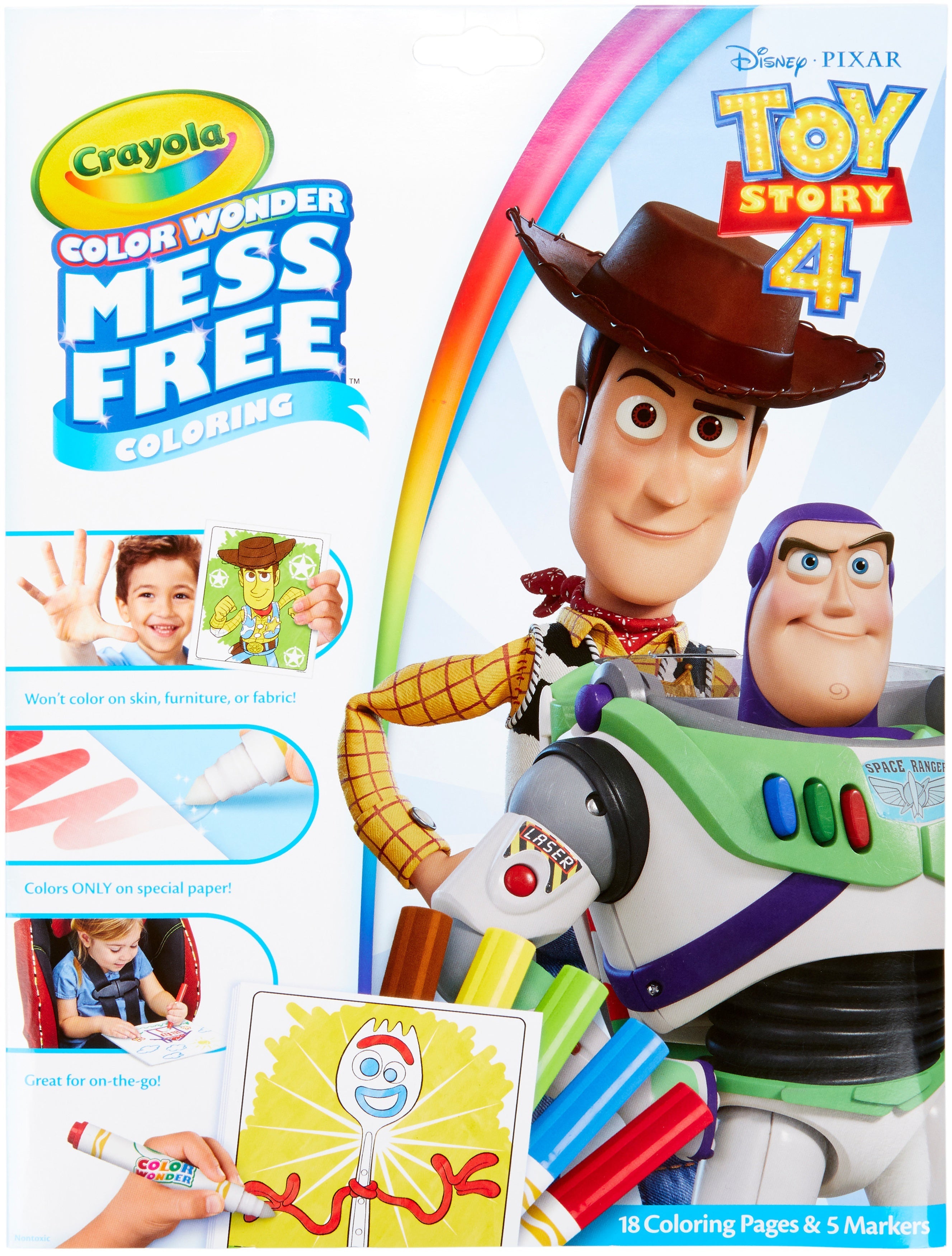 Colouring Book Crayola Toy Story 4 Colour Wonder - Albagame