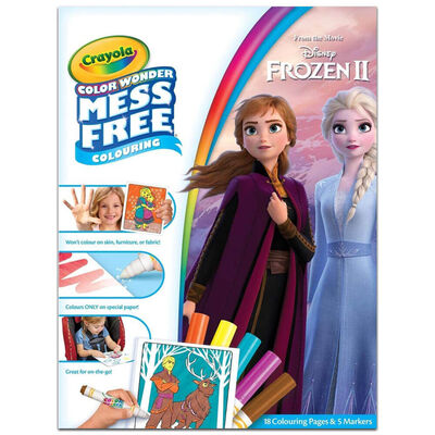 Colouring Book Crayola Frozen 2 Colour Wonder - Albagame