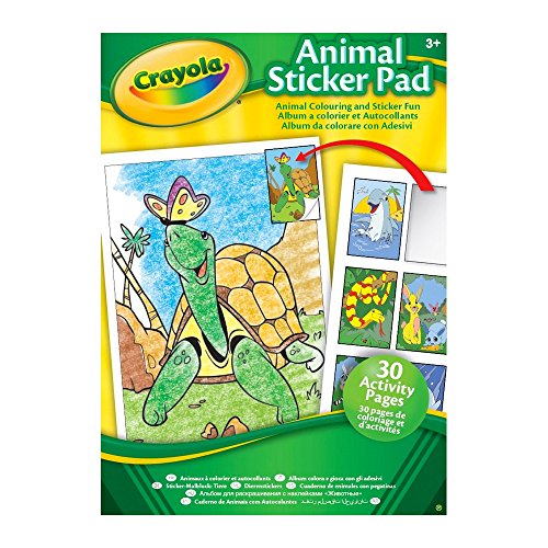 Colouring Book Crayola Animal & Activity Sticker Pads - Albagame