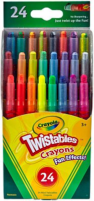 Crayons Crayola 24 Mini Twistable Fun Effects - Albagame