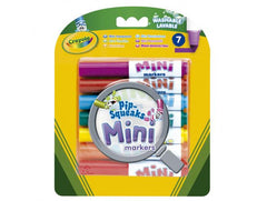 Mini Markers Crayola 7 Pip-Squeaks - Albagame