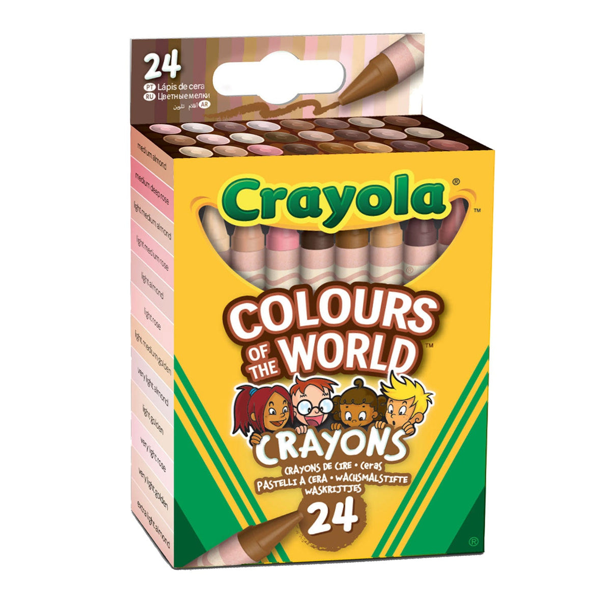 Crayons Crayola 24 Colours Of The World - Albagame