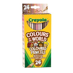 Crayons Crayola 24 Colours Of The World Coloured - Albagame