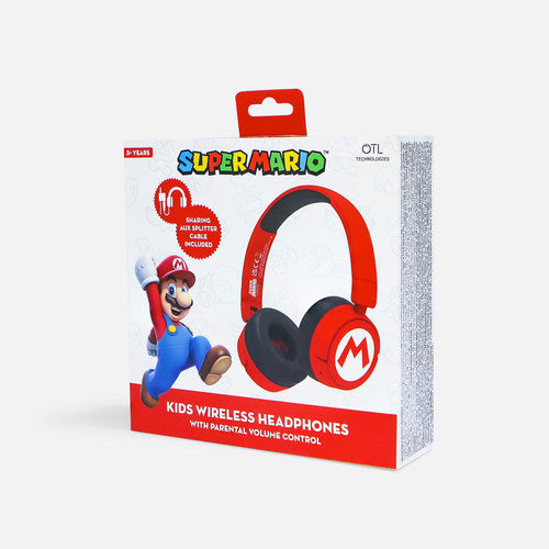 Headphone OTL - Super Mario Kids Bluetooth Headphones - Albagame