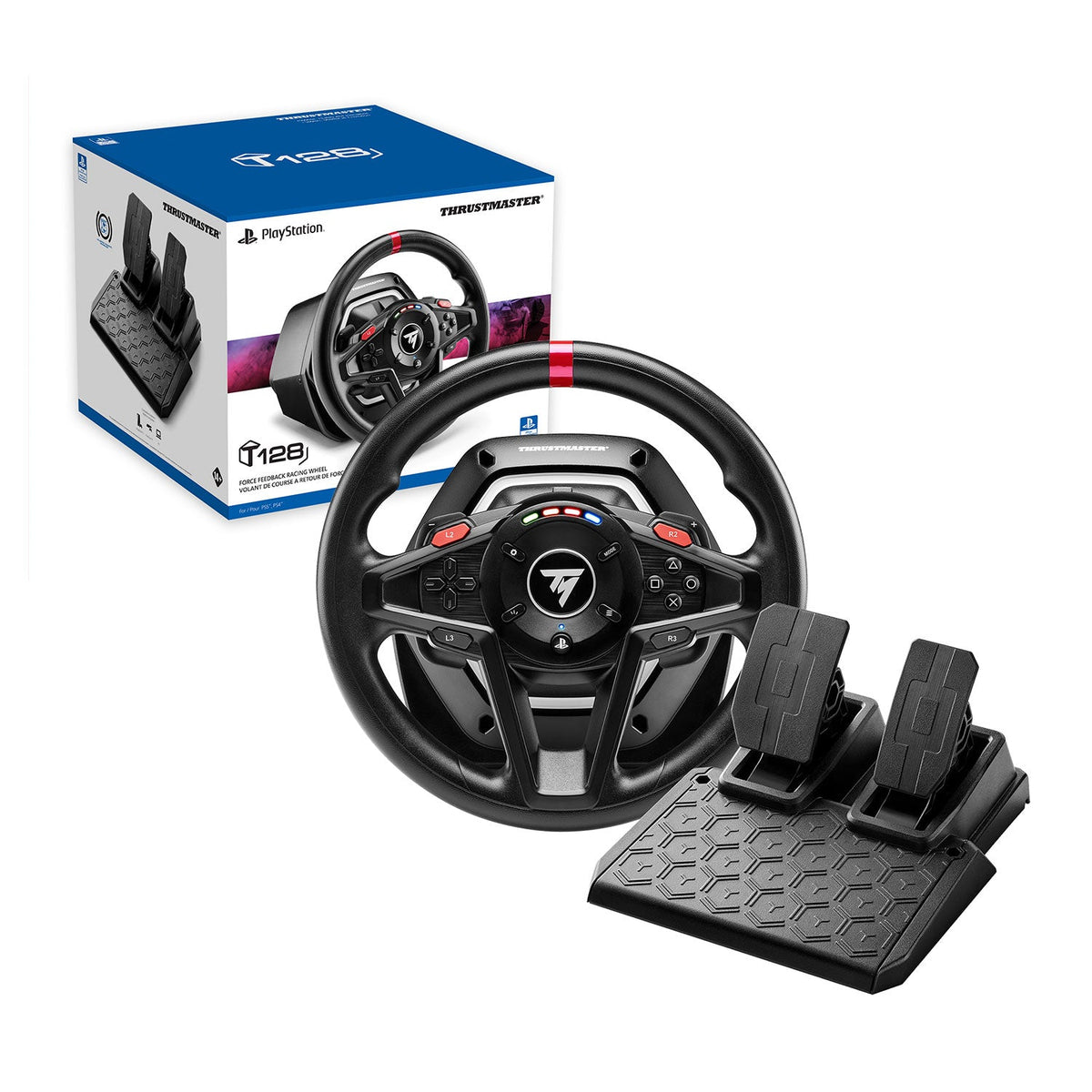 Wheel Thrustmaster T128-P Emea  Type C For PS5/PS4 - Albagame