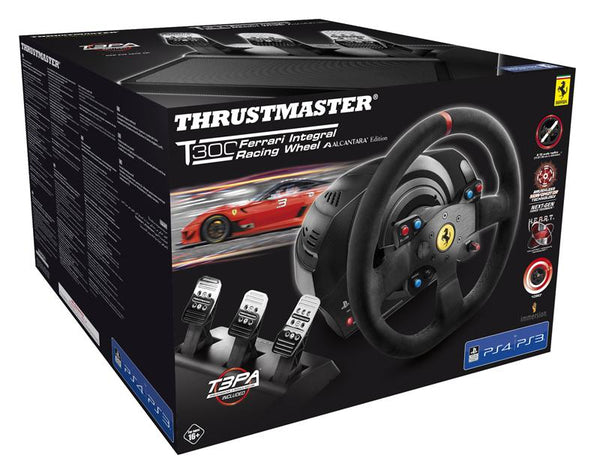 Wheel Thrustmaster T300 Ferrari Integral Alcantara Edition For PS4/PS3 - Albagame