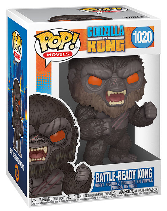 Figure Funko Pop! Movies 1021: Godzilla vs Kong Battle Ready Kong - Albagame