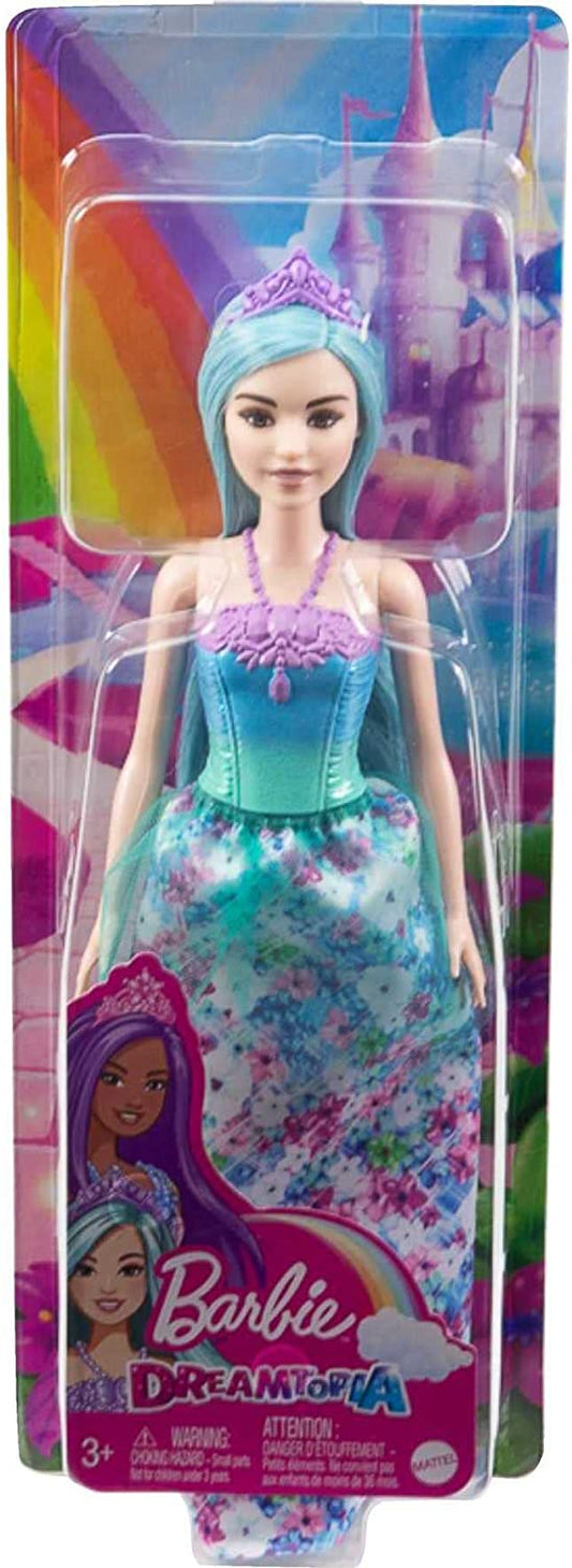 Doll Barbie Dreamtopia Princess Fairytale Blue Hair Doll - Albagame