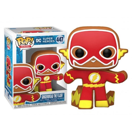 Figure Funko Pop! Heroes 447: DC Gingerbread The Flash - Albagame