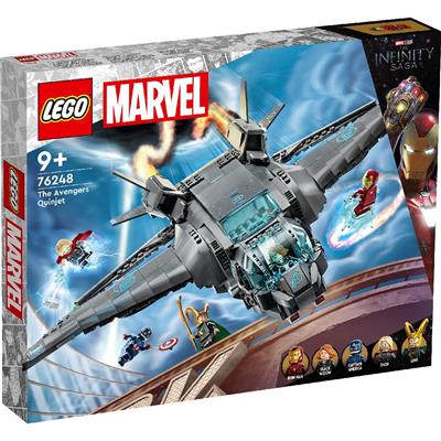 Lego Marvel The Infinity Saga Quinjet Avengers 76248 - Albagame