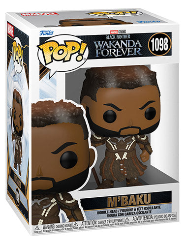 Figure Funko Pop! Marvel 1098: Black Panther Wakanda Forever M'Baku - Albagame