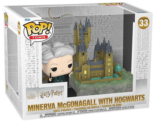 Figure Funko Pop! Deluxe 33: Minerva McGonagall with Hogwarts - Albagame