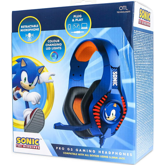 Headphone OTL - Sonic The Hedgehog Pro G5 Gaming Headphones - Albagame