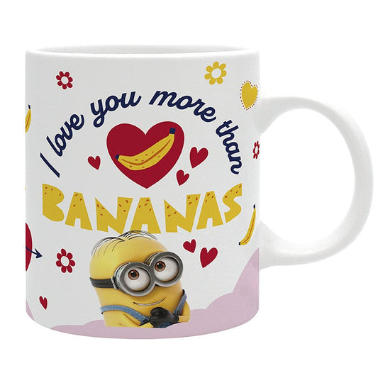 Mug Minions I Love You More Than Bananas - Albagame