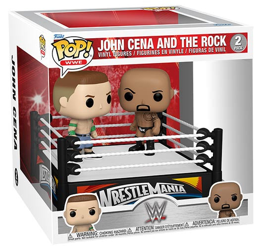 Figure Funko Pop! WWE 2: John Cena & The Rock - Albagame