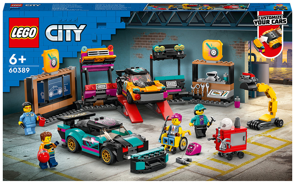 Lego City Custom Car Garage 60389 - Albagame