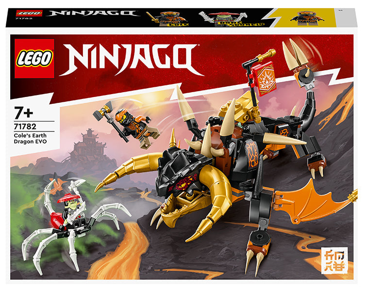Lego Ninjago Coles Earth Dragon Evolution 71782 - Albagame