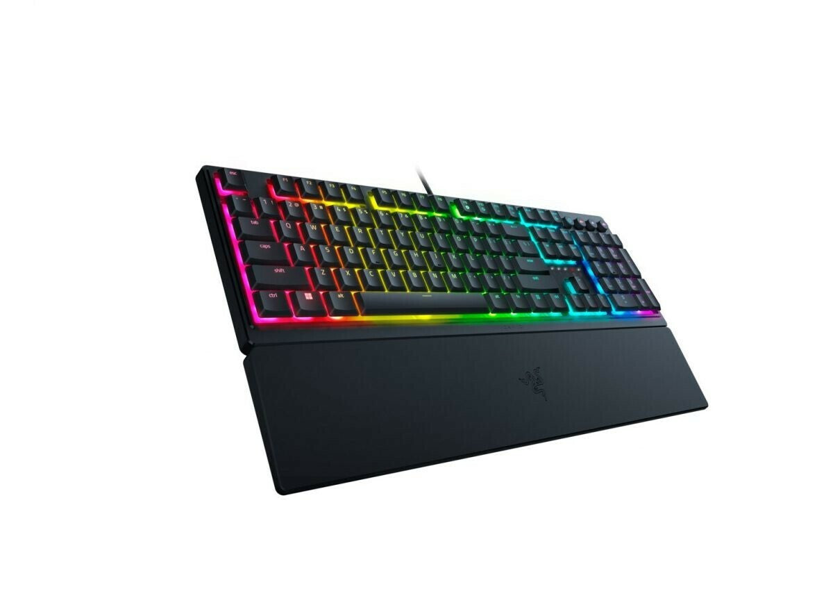 Keyboard Razer Ornata V3 , low profile mecha-membrane , split resist , Chroma RGB , Black , RZ03-04461300-R3P1 - Albagame