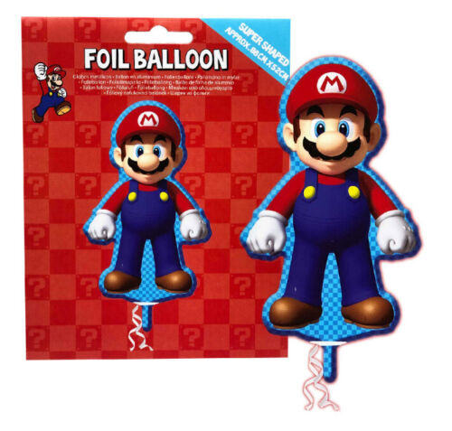 Balloon Mario Bros Nintendo Giant Foil Helium - Albagame