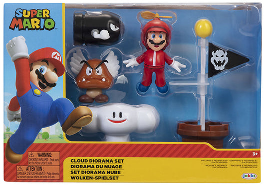 Figure Nintendo Super Mario Cloud Diorama Set - Albagame