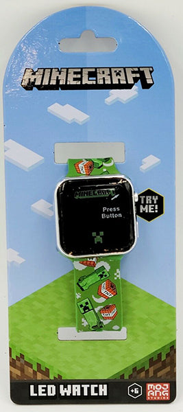 Led Watch Minecraft TNT Green - Albagame