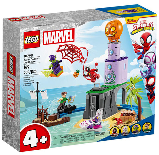 Lego Marvel Team Spidey at Green Goblin's Lighthouse 10790 - Albagame
