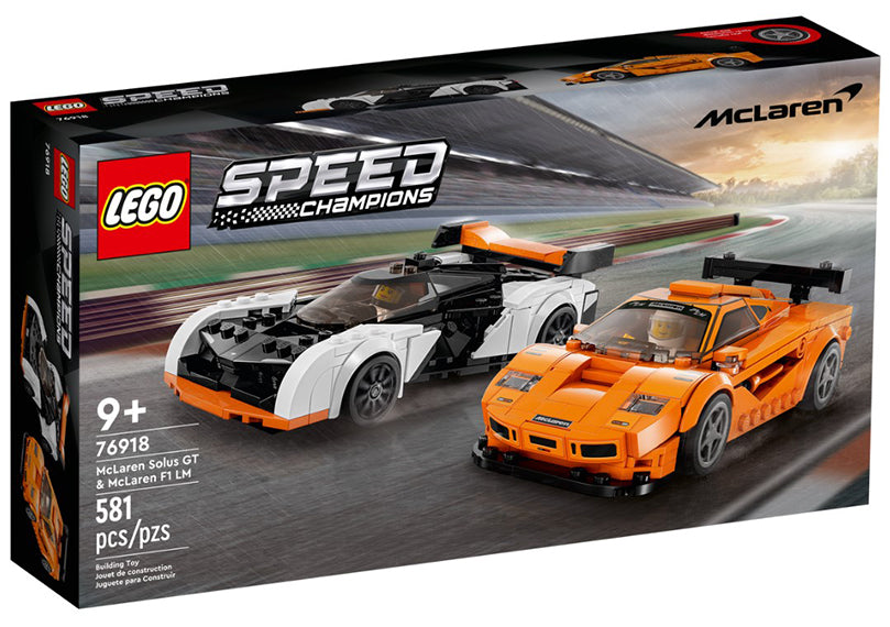 Lego Speed Champions McLaren Solus GT & McLaren F1 LM - Albagame