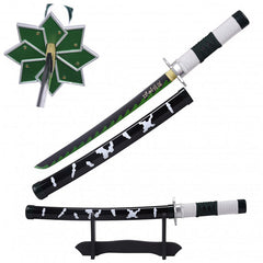 Sword Replica Katana Demon Slayer Genya With Support - Albagame