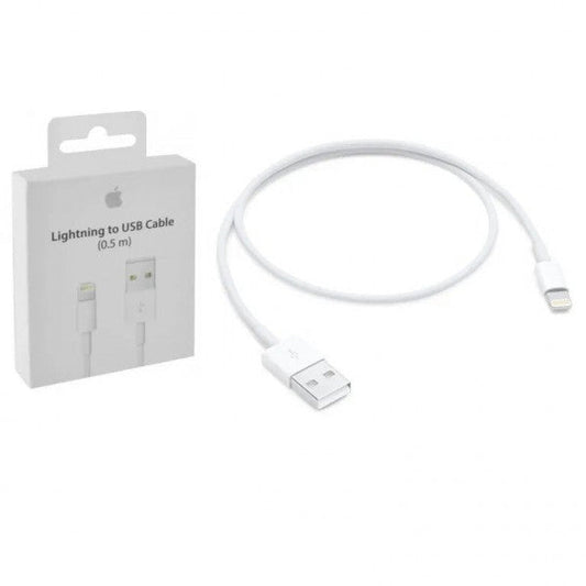 Cable 0.5m Apple USB-A to Lightning , Retail , ME291ZM/A - Albagame
