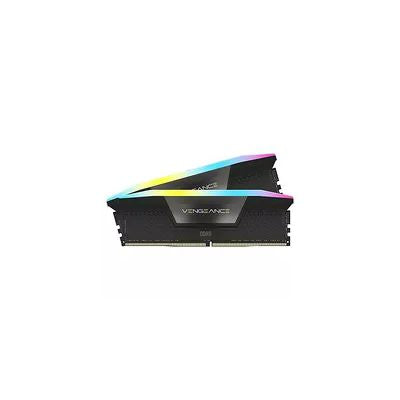 RAM 64GB Corsair Vengeance RGB 2x 32GB 5200Mhz DDR5 , Black , CMH64GX5M2B5200Z40K - Albagame