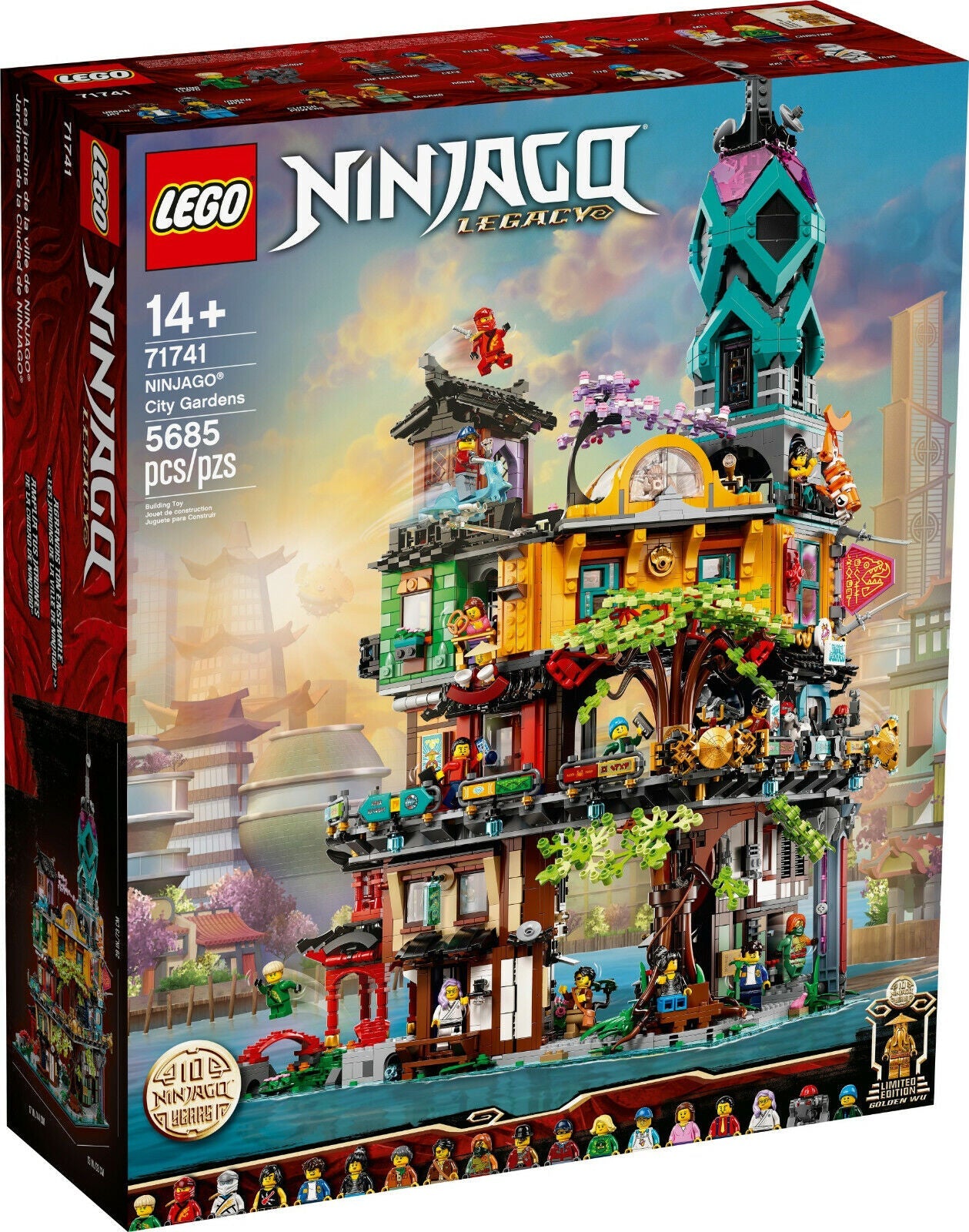 Lego Ninjago Ninjago City Garden 71741 - Albagame