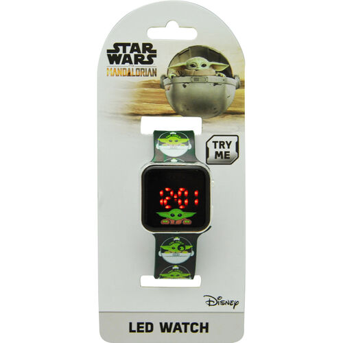 Led Watch Star Wars Mandalorian Yoda - Albagame