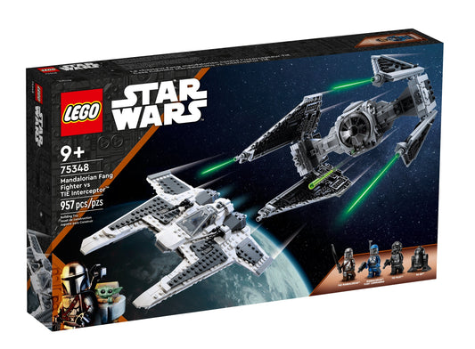 Lego Star Wars Mandalorian Fang Fighter VS TIE Interceptor 75348 - Albagame