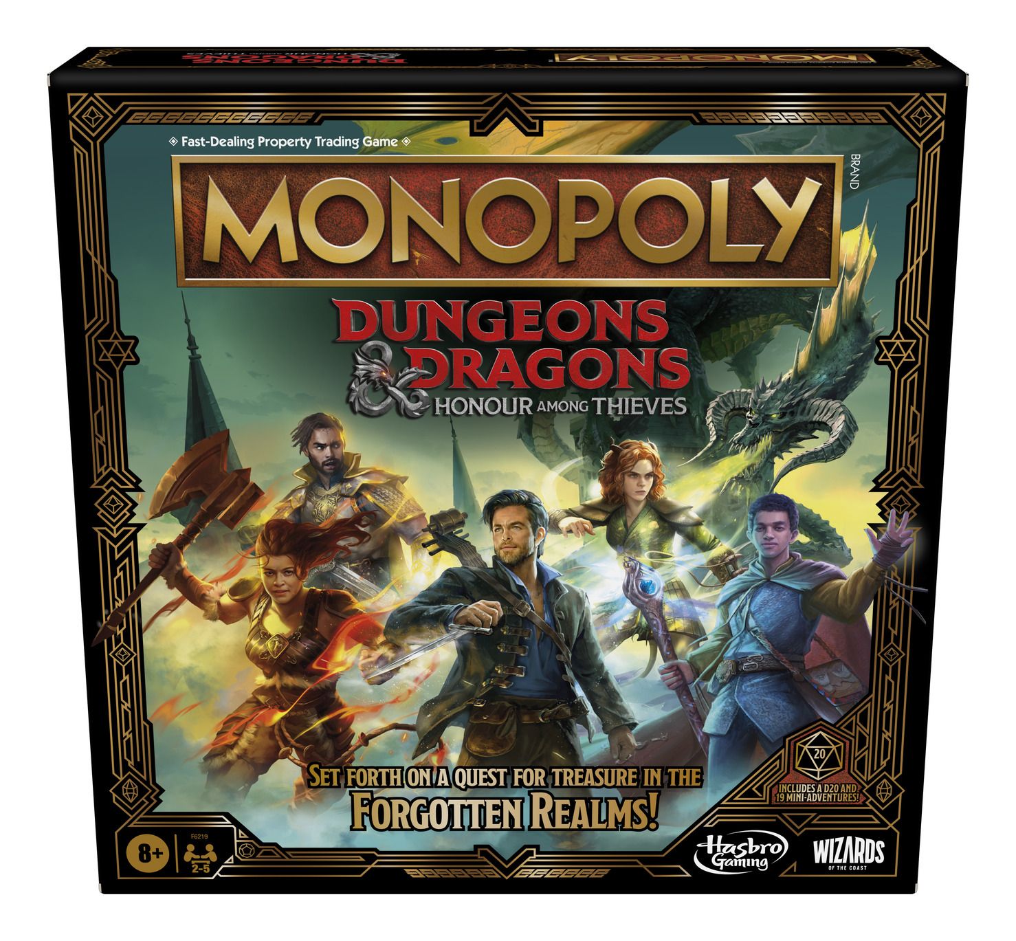 Monopoly Dungeons and Dragons Movie - Albagame