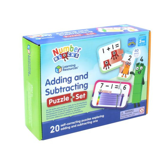 Numberblocks Adding and Subracting Puzzle Set - Albagame