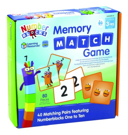 Numberblocks Memory Match Game - Albagame