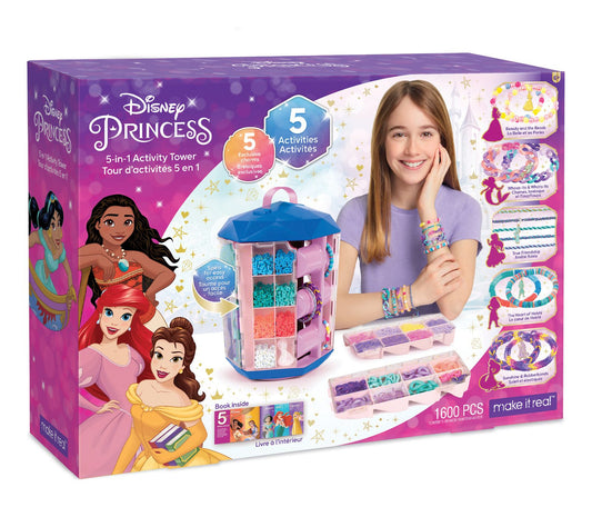 Make It Real Disney Princess 5-in-1 Activity Tower - Albagame