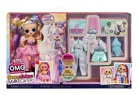 Doll LOL Surprise OMG Sunshine Makeover Stellar Gurl Colour Change - Albagame