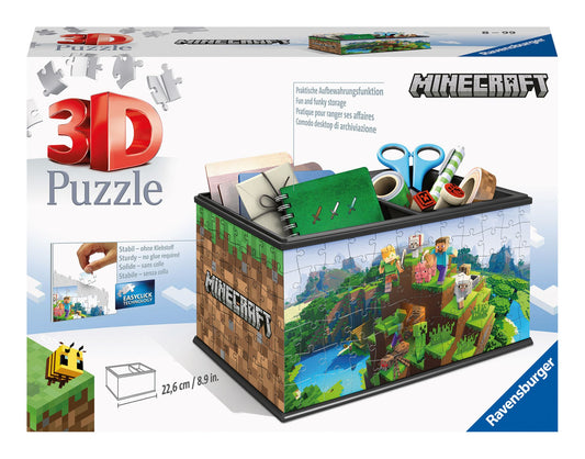 Puzzle Ravensburger 3D Minecraft Storage Box 216Pcs - Albagame