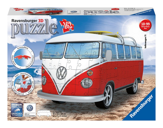 Puzzle Ravensburger 3D Volkswagen T1 162Pcs - Albagame