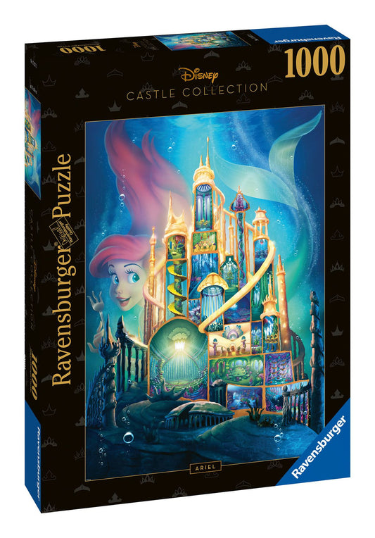 Puzzle Ravensburger Disney Princess Castle Collection Ariel Castle 1000Pcs - Albagame